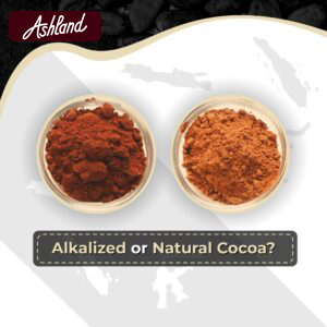 DIFFERENCE BETWEEN ALKALIZED AND NATURAL COCOA POWDER